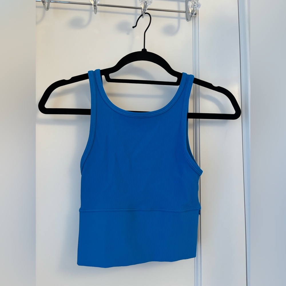 Women’s Poolside Blue Reversible Lululemon Power Pivot Tank Top